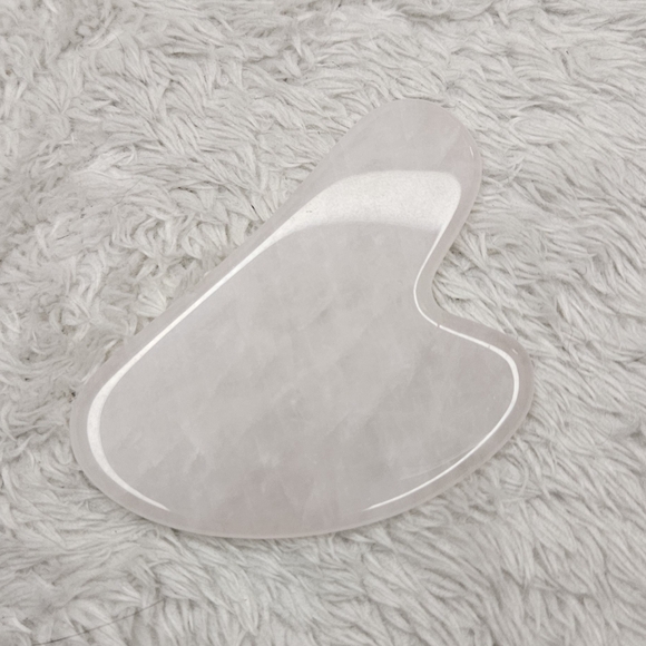 Rose Quartz Gua Sha Facial Tool - Picture 3 of 7